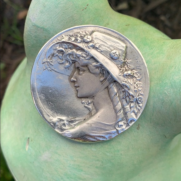 Vintage Sterling Silver Armand Bargas Pendant/Pin